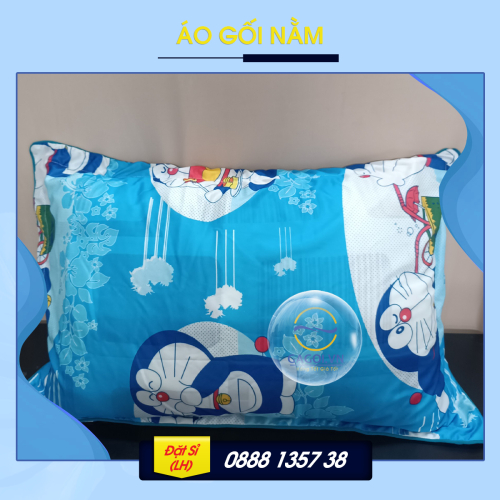 [ÁO GỐI NẰM] DORAEMON XANH BIỂN